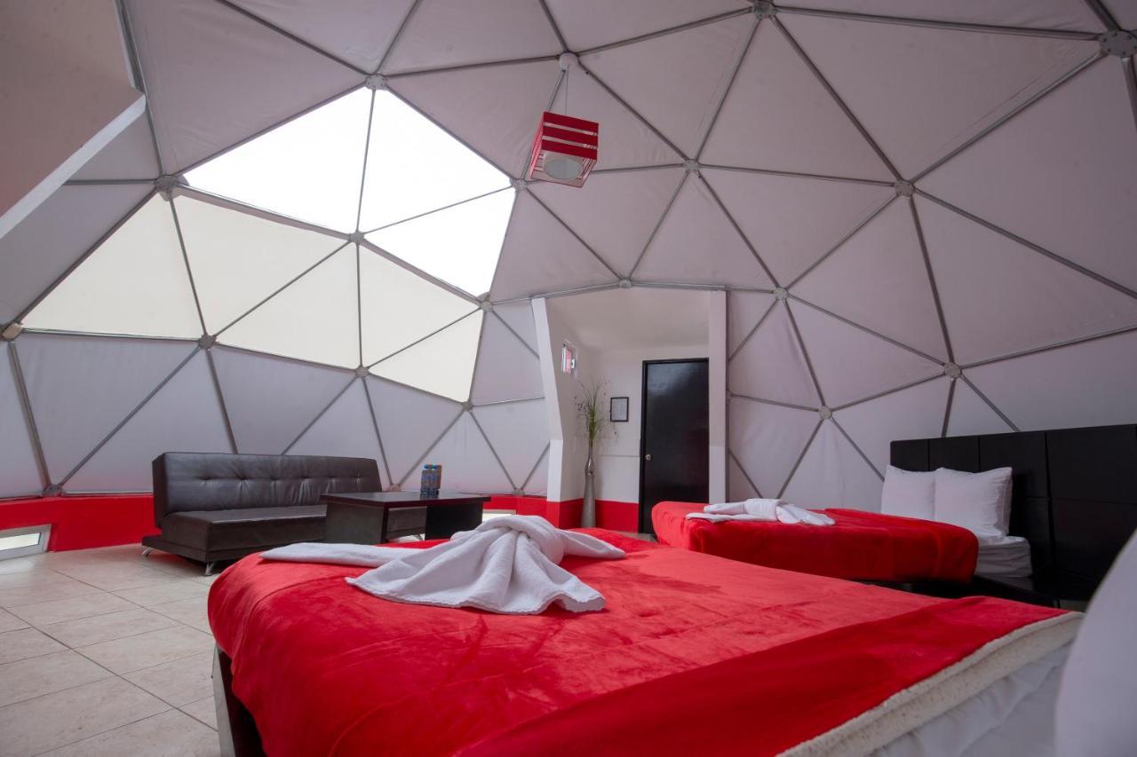 Hotel & Glamping Huasca Sierra Verde هواسكا دي أوكامبو المظهر الخارجي الصورة